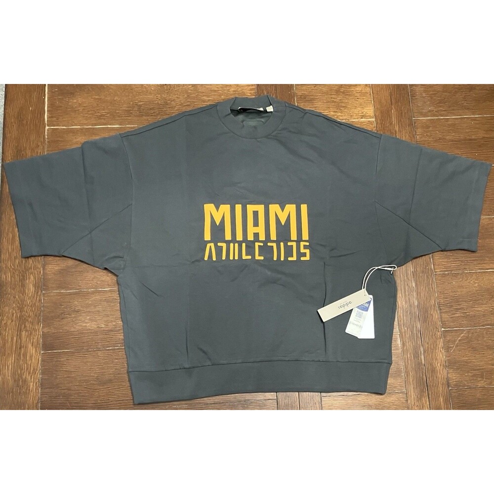 Adidas Fear of God Athletics x University of Miami Shirt Men’s XL NWT